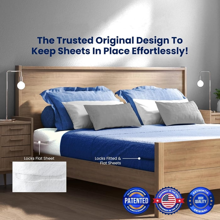 💖 Last Day 49% OFF 💖 Sheet Holders - Secure Bed Sheets Firmly in Place